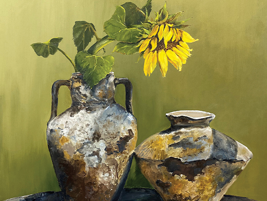 Sunflower and Vessels
