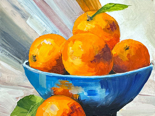 Bowl of Oranges